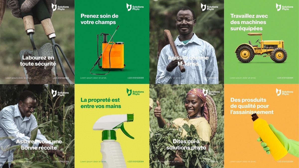 Visuels de campagne terrain