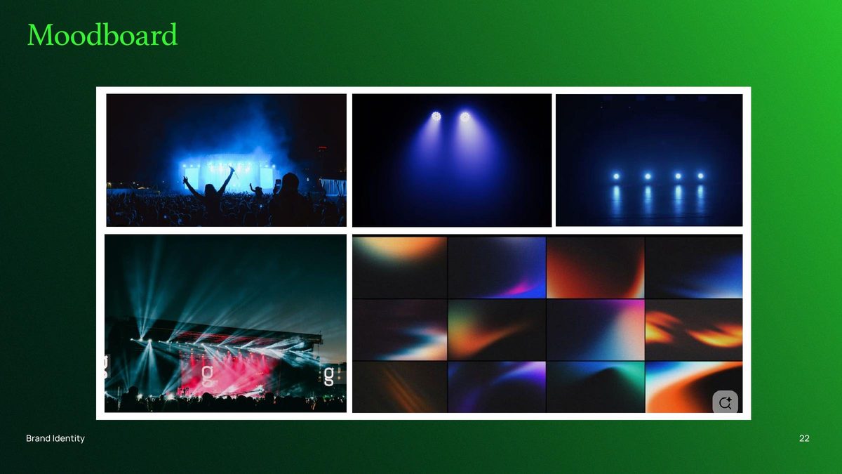 Moodboard de direction artistique